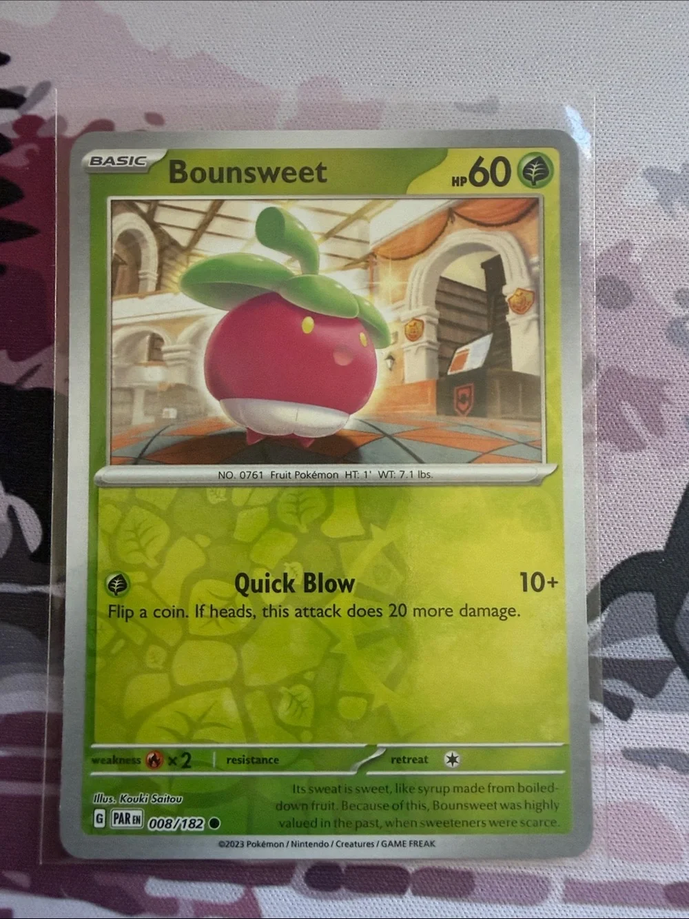 Bounsweet & Steenee Pokémon Evolution Reverse Holo Card Lot 🍓 5 Cards ✨5/$25✨